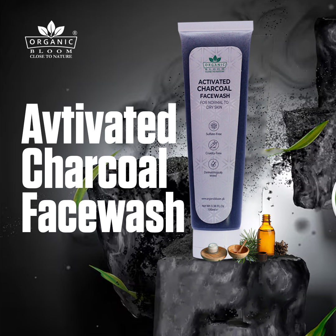 ACTIVATED CHARCOAL FACEWASH FOR NORMAL TO DRY SKIN