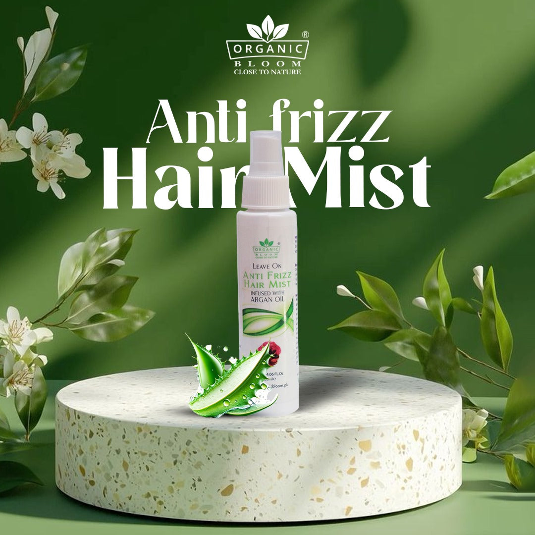 LEAVE ON ANTI FRIZZ HAIR MIST - INFUSED WITH ARGAN OIL