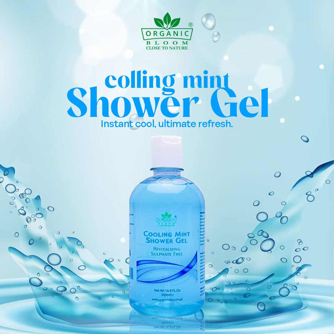 COOLING MINT SHOWER GEL REVITALIZING (SULPHATE FREE)