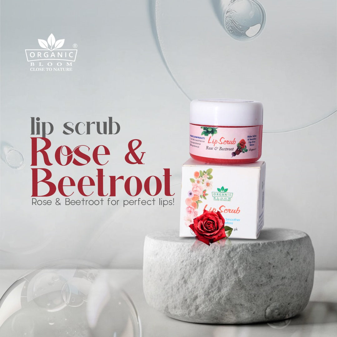 LIP SCRUB ROSE & BEETROOT