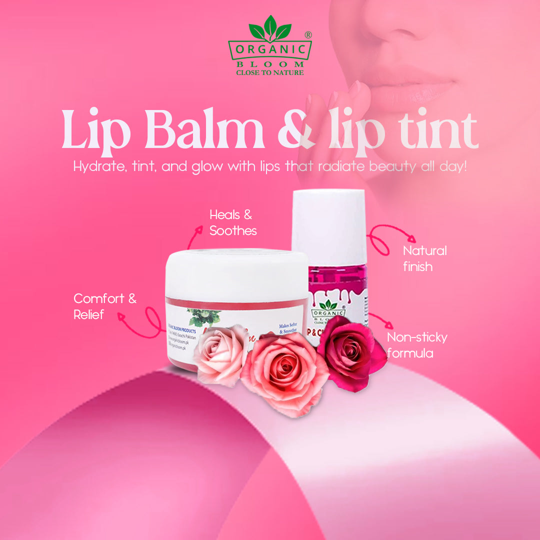 Lip Tint + Lip Balm set